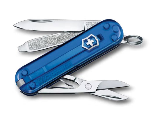 Victorinox Multiuso Classic SD Trasparete Blu V-0.62 23.T2