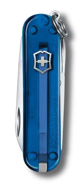Victorinox Multiuso Classic SD Trasparete Blu V-0.62 23.T2