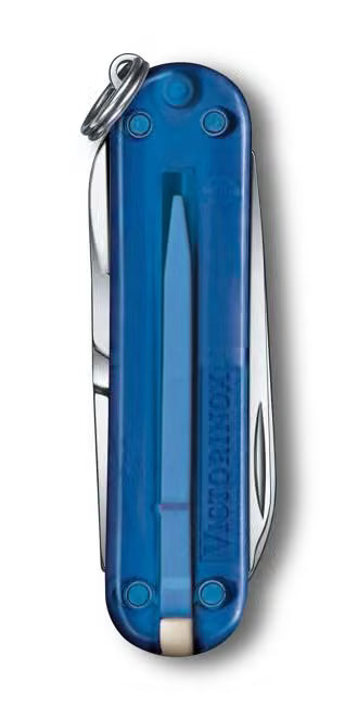 Victorinox Multiuso Classic SD Trasparete Blu V-0.62 23.T2