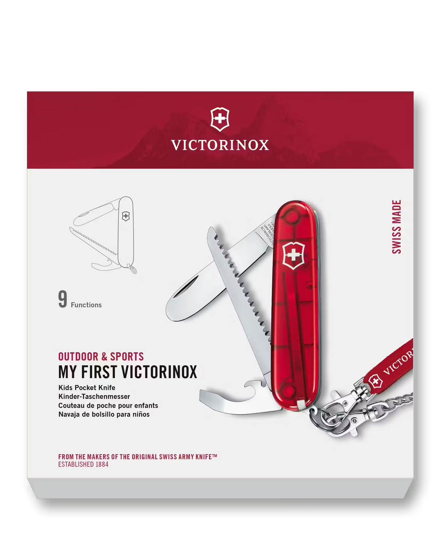 Victorinox Coltello multiuso my first V-0.2373.T