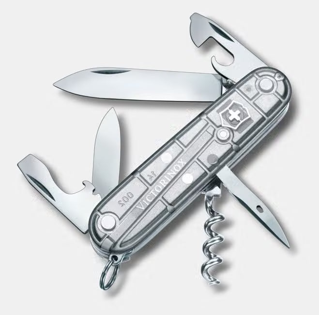 Victorinox Multiuso Spartan Silver Tech Trasparente  V-1.3603.T7