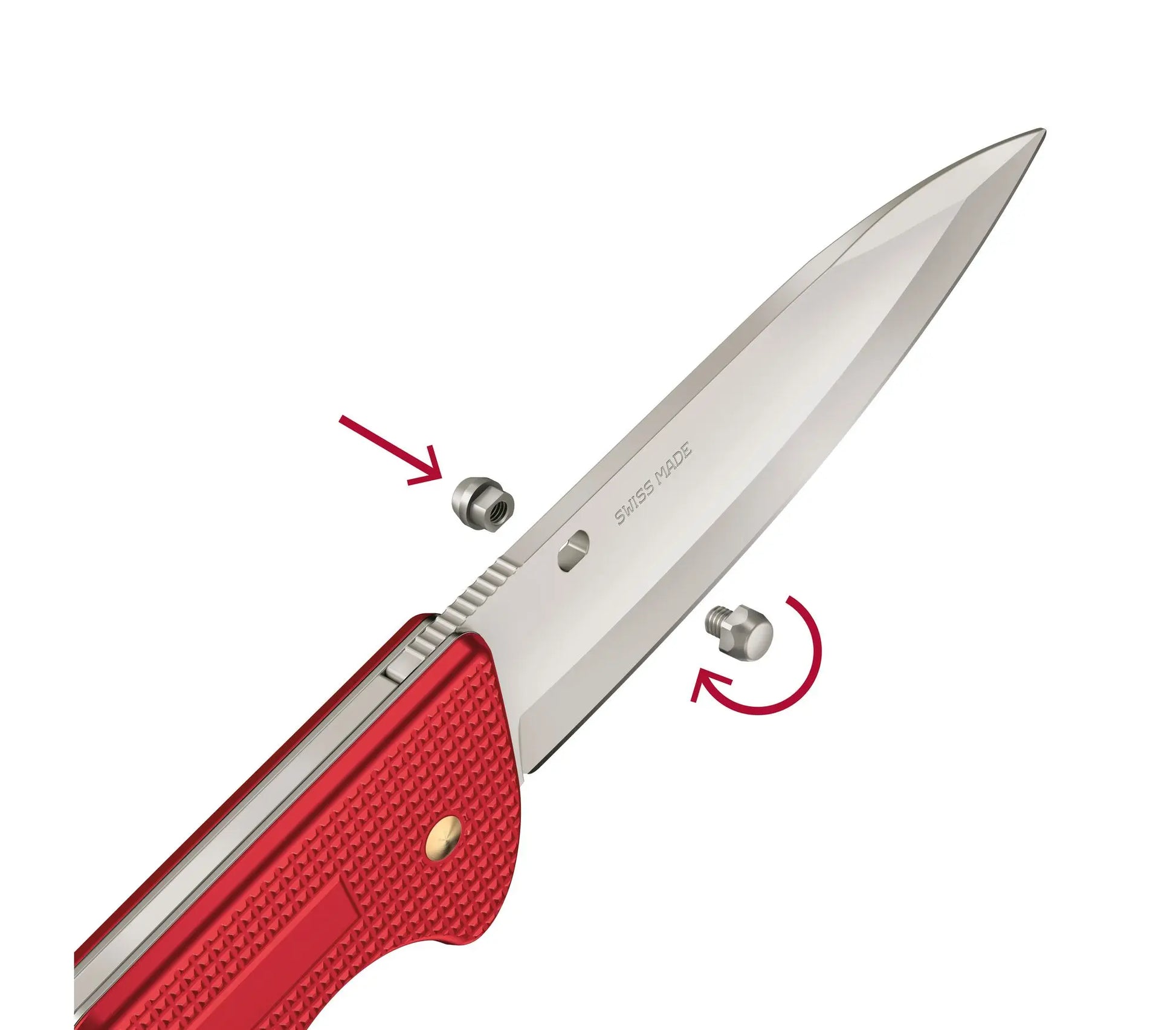 Victorinox - Ceppo per Coltelli Rotante a 360 in Legno di Noce