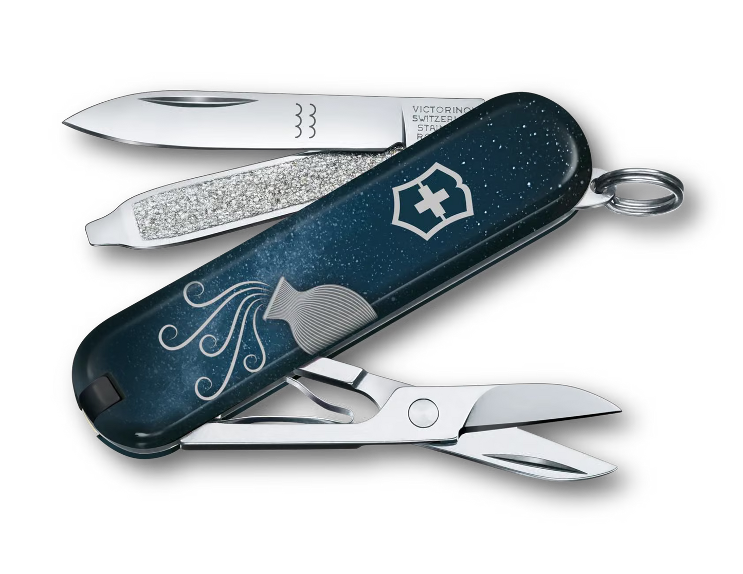 Victorinox Classic SD coltello multiuso portachiavi Segni zodiacali Acquario 0.6223.2AQU