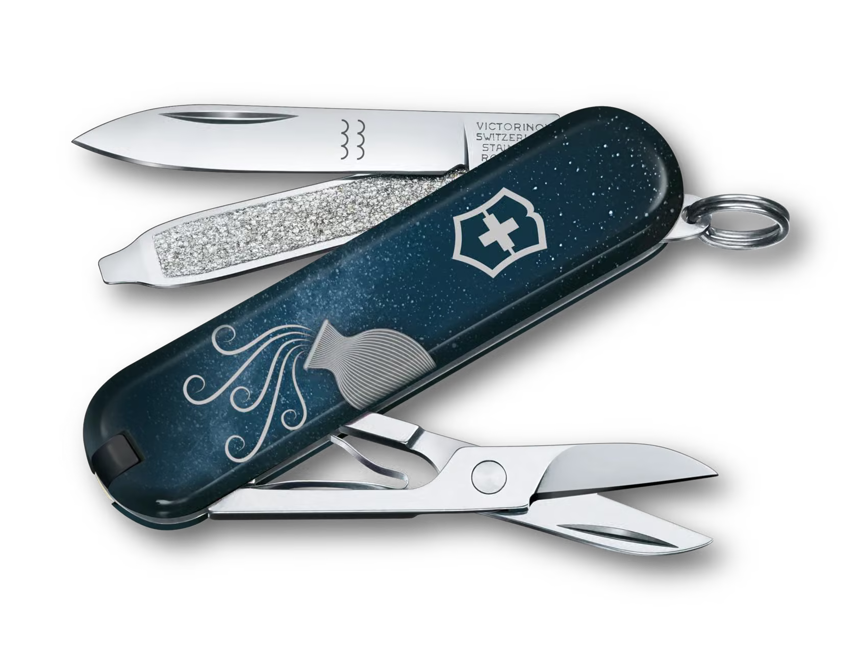 Victorinox Classic SD coltello multiuso portachiavi Segni zodiacali Acquario 0.6223.2AQU