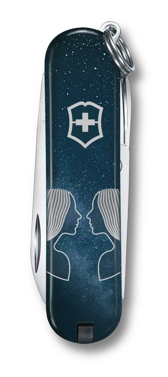 Victorinox Classic SD coltello multiuso portachiavi Segni zodiacali Gemelli 0.6223.2GEM