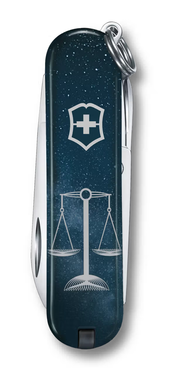 Victorinox Classic SD coltello multiuso portachiavi Segni zodiacali Bilancia 0.6223.2LIB