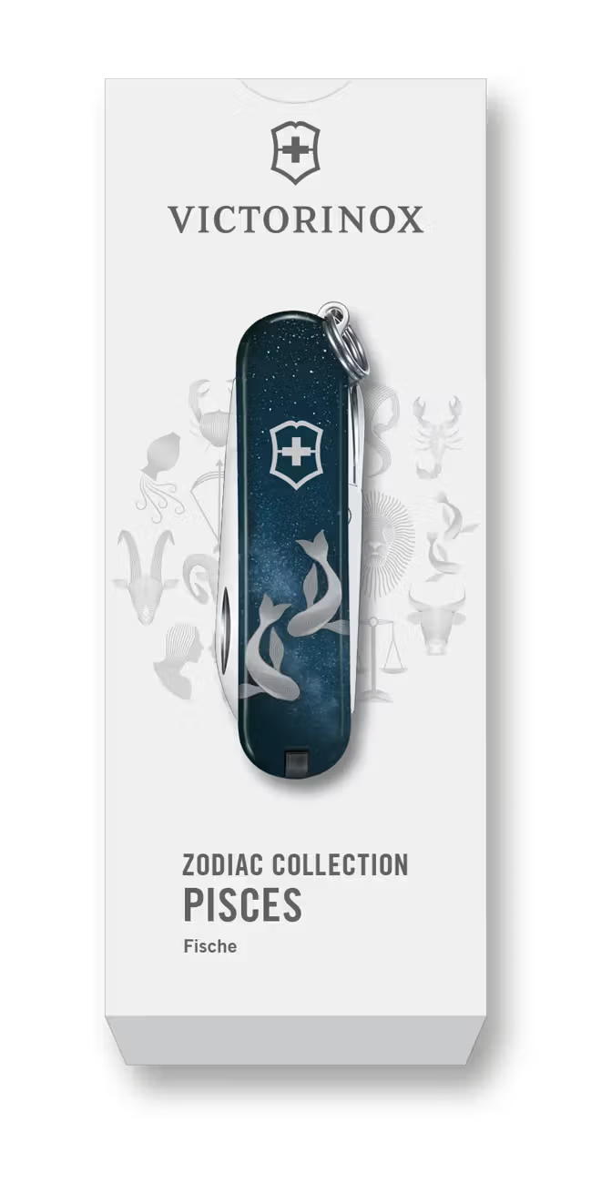 Victorinox Classic SD coltello multiuso portachiavi Segni zodiacali Pesci 0.6223.2PIS