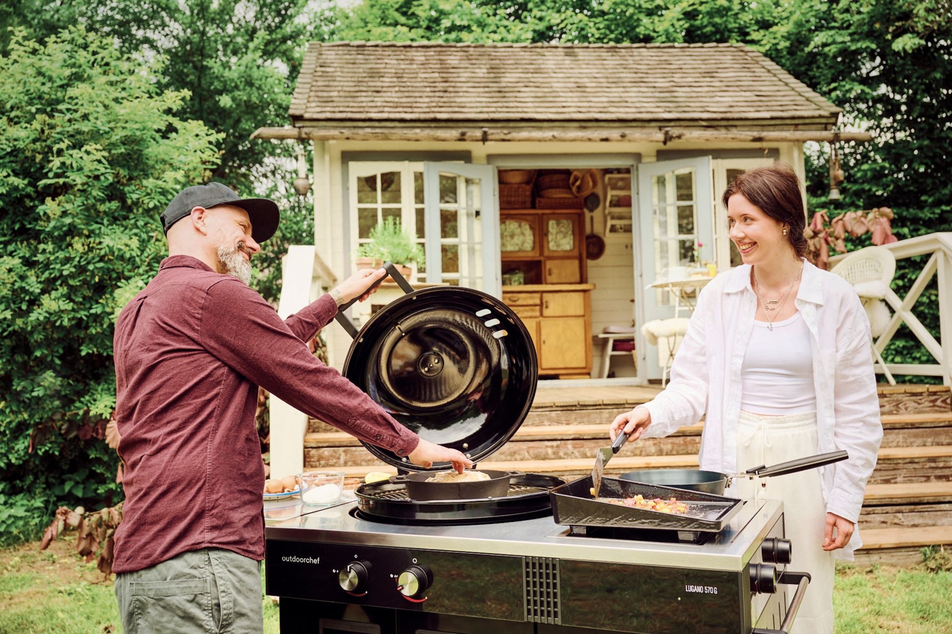 Barbecue Cucina da esterno Outdoorchef Lugano 570 G EVO II PLUS 30 mbar