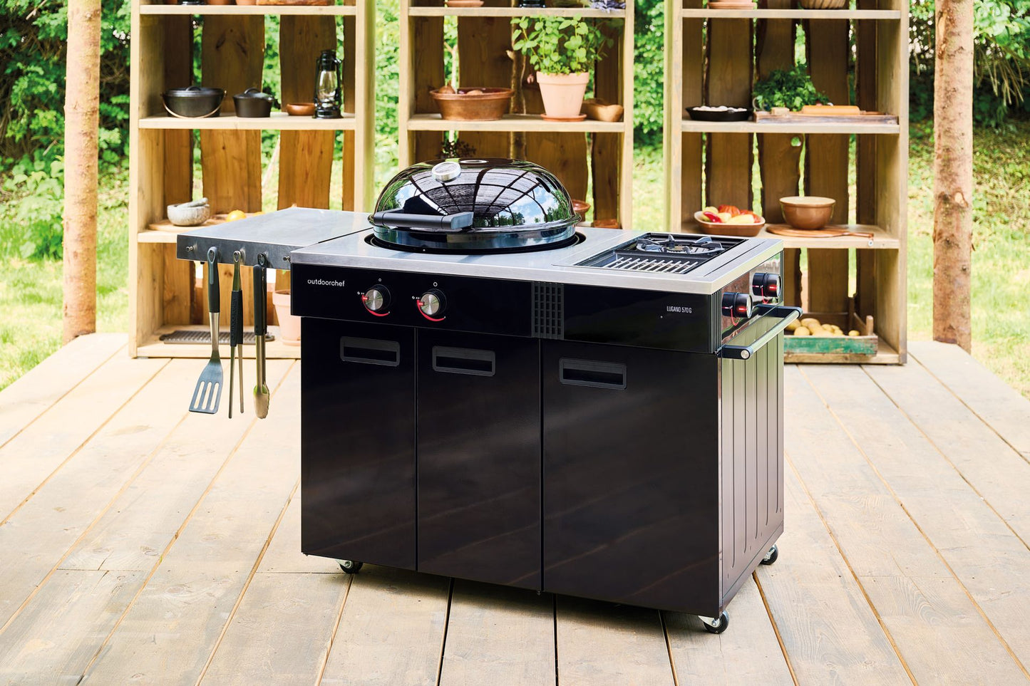 Barbecue Cucina da esterno Outdoorchef Lugano 570 G EVO II PLUS 30 mbar