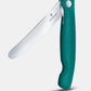 Victorinox Coltello pieghevole da picnic Swiss Classic ondulato verde in blister 6.7834.FC1