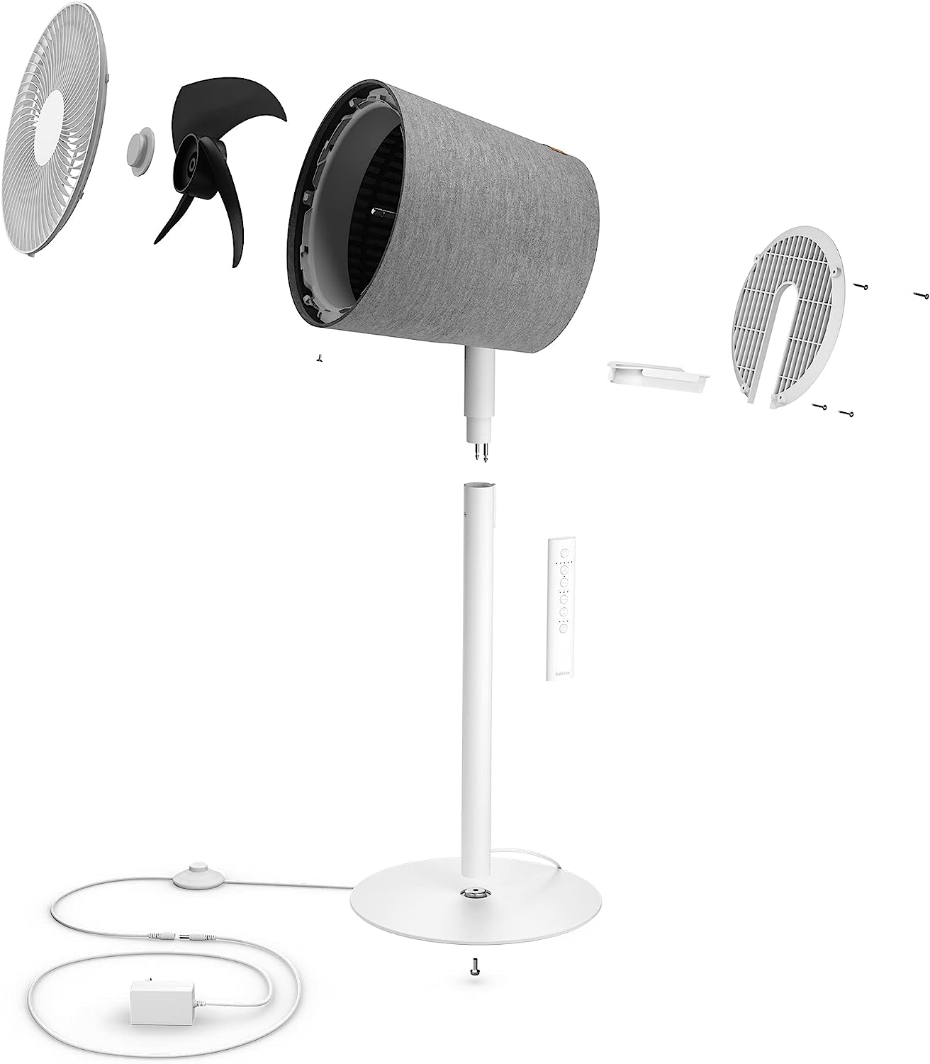 Stadler Form SIMON ventilatore 3D con piedistallo e telecomando