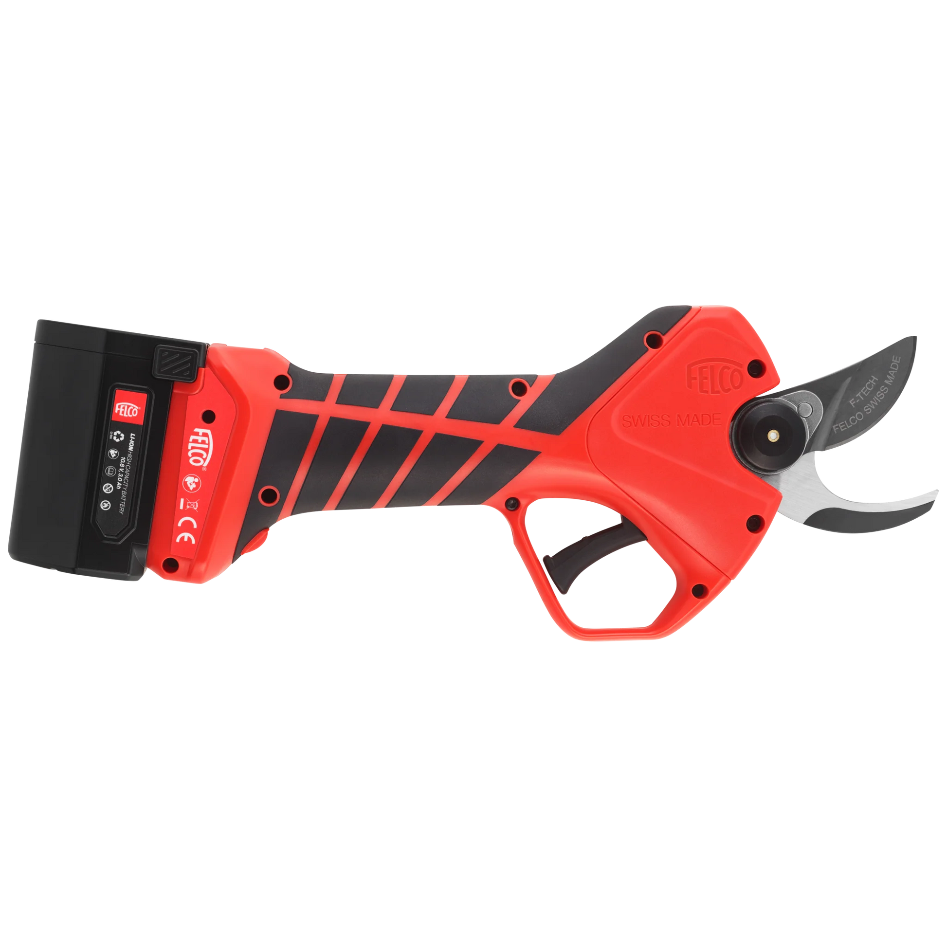 Felco forbice cesoia elettrica a batteria Felco 2e taglia rami fino a 27 cm fino a 3.000 tagli per carica, protezione antitaglio di sicurezza