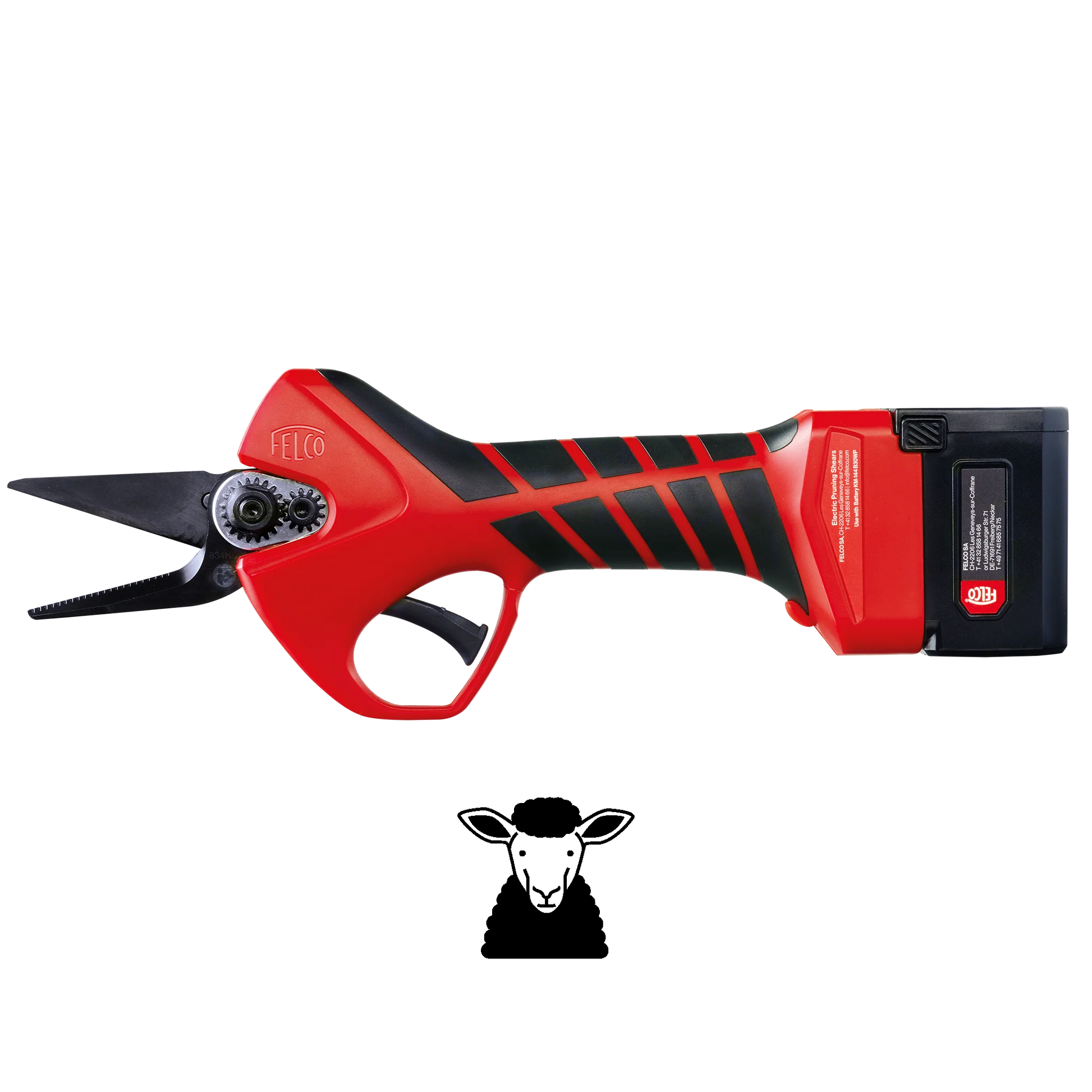 Felco F834V Kit Vigna e Zoccoli Ovini – Forbice a Batterie con Accessori 834H-001 e 834H-002