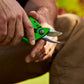 FELCO 6 Electric Verde + 910 Fodero in vero cuoio