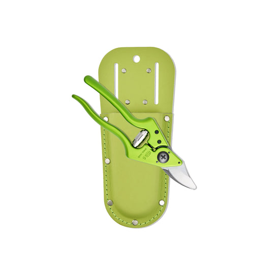 FELCO 6 Electric Verde + 910 Fodero in vero cuoio