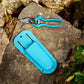 FELCO 6 Electric Blue +910 Fodero in cuoio