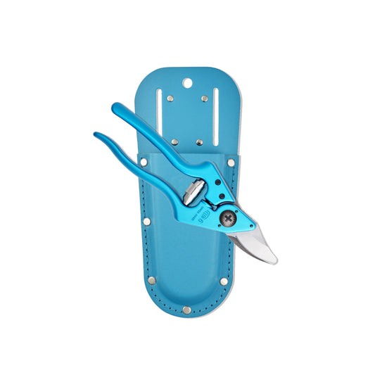 FELCO 6 Electric Blue +910 Fodero in cuoio