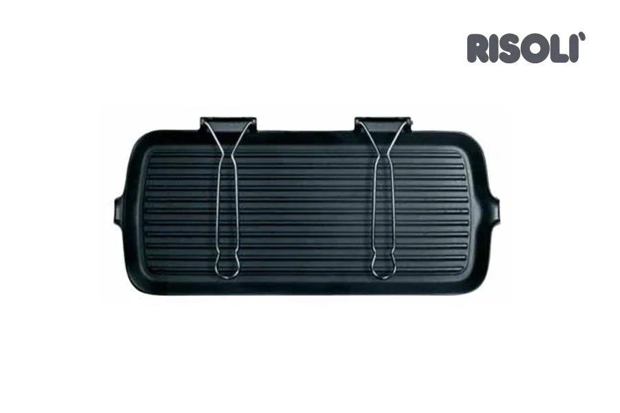 Risolì Bistecchiera Ghisa manici pieghevole 50×28cm 000112/50G00 adatta a piano induzione
