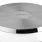 Lagostina Euforia Set di Pentole Induzione, Gas e Forno in Acciaio Inox 18/10, 11 Pezzi, Fondo Lagoseal Plus, Batteria di Pentole con 4 Casseruole, 2 Pentole, Bollilatte, 4 Coperchi