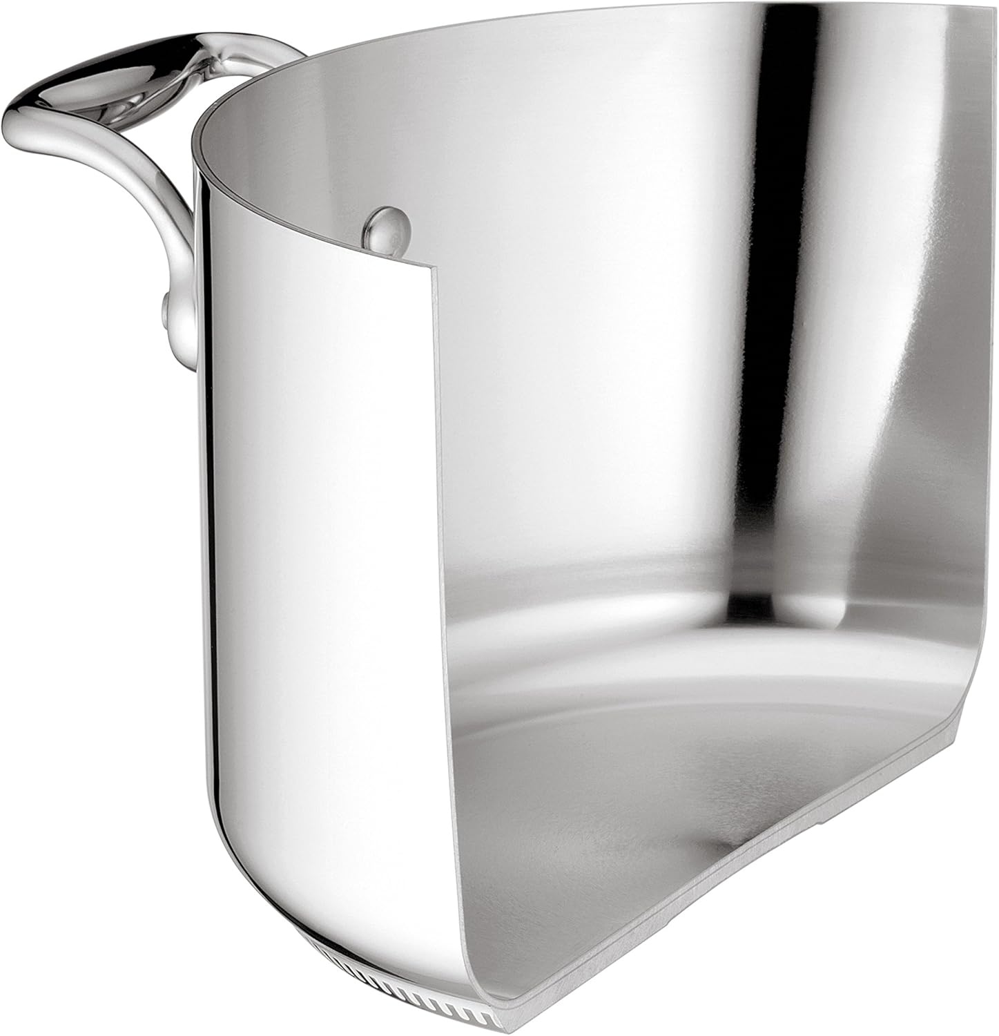 Lagostina Accademia Lagofusion Pentola con 2 Maniglie e Coperchio in Acciaio Inossidabile 26 cm (7,9 l) con coperchio adatta a tutti i piani cottura compresa induzione