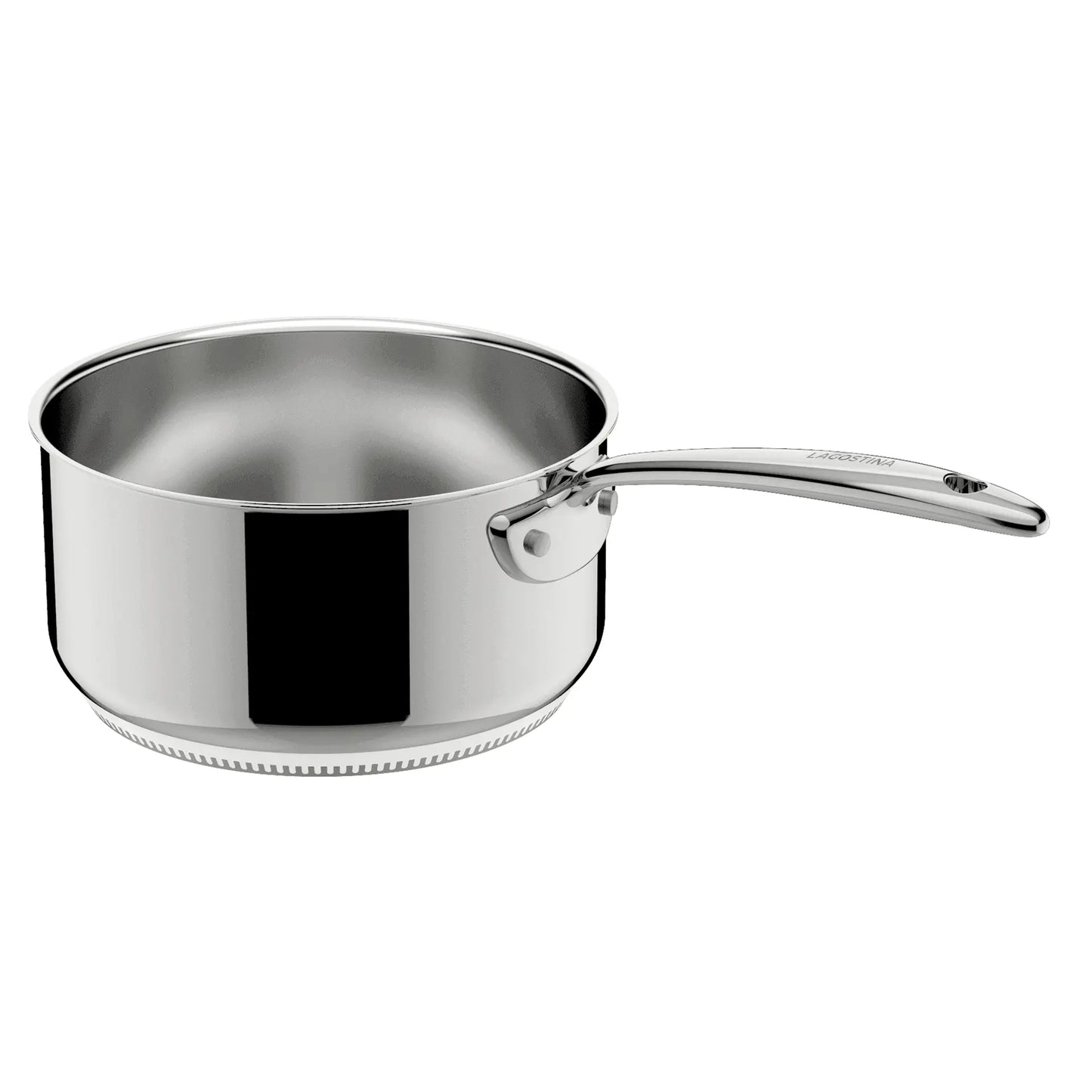 Lagostina Accademia Lagofusion Casseruola Fonda 14 cm 1 Manico | Acciaio Inox 18/10, Induzione