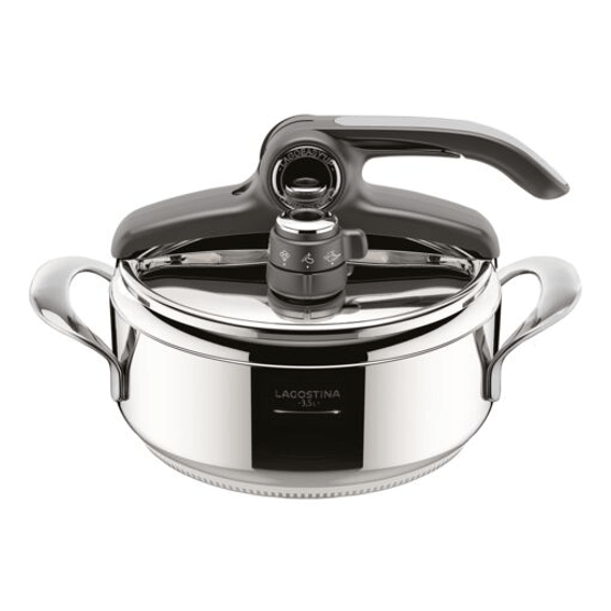 Lagostina Diva Lagoeasy'up Pentola a pressione L 3,5 Ø cm 22 Novità