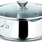 Lagostina Smart Set di Pentole Induzione, Gas e Forno in Acciaio Inox 18/10, 9 Pezzi, Fondo Lagoseal Plus Triplo Strato