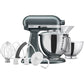 KitchenAid Planetaria Artisan con testa reclinabile 4,8L Ginepro + Accessori