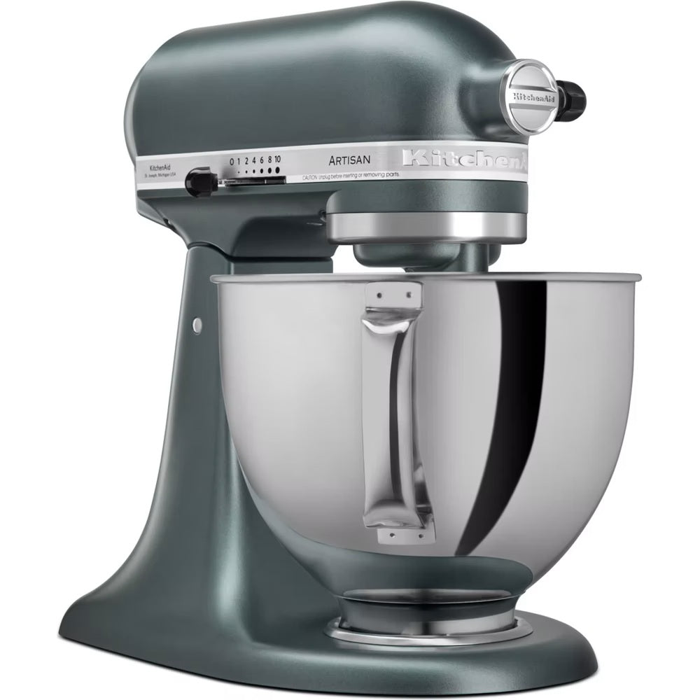 KitchenAid Planetaria Artisan con testa reclinabile 4,8L Ginepro + Accessori