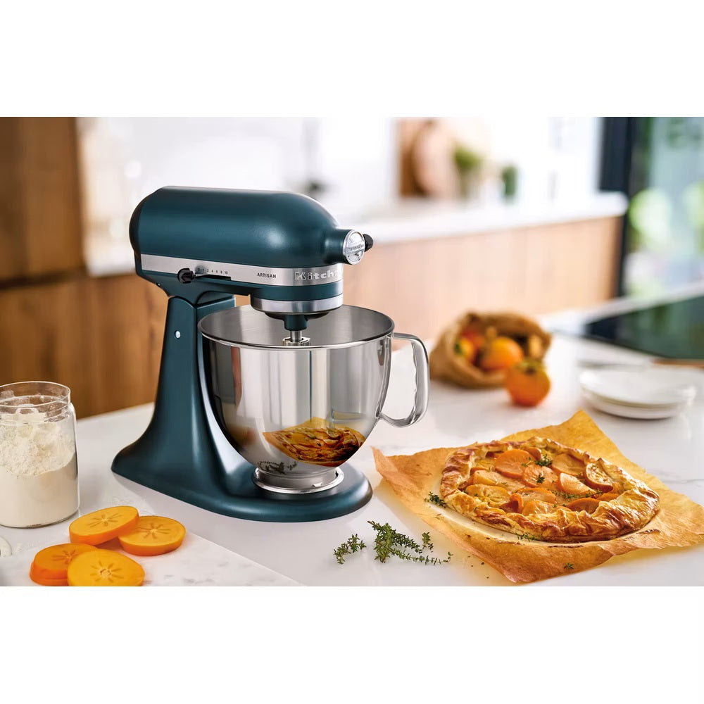 KitchenAid Planetaria Artisan con testa reclinabile 4,8L Ginepro + Accessori