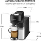 De' longhi macchina da caffè Nespresso Vertuo Lattissima nero ENV300.B