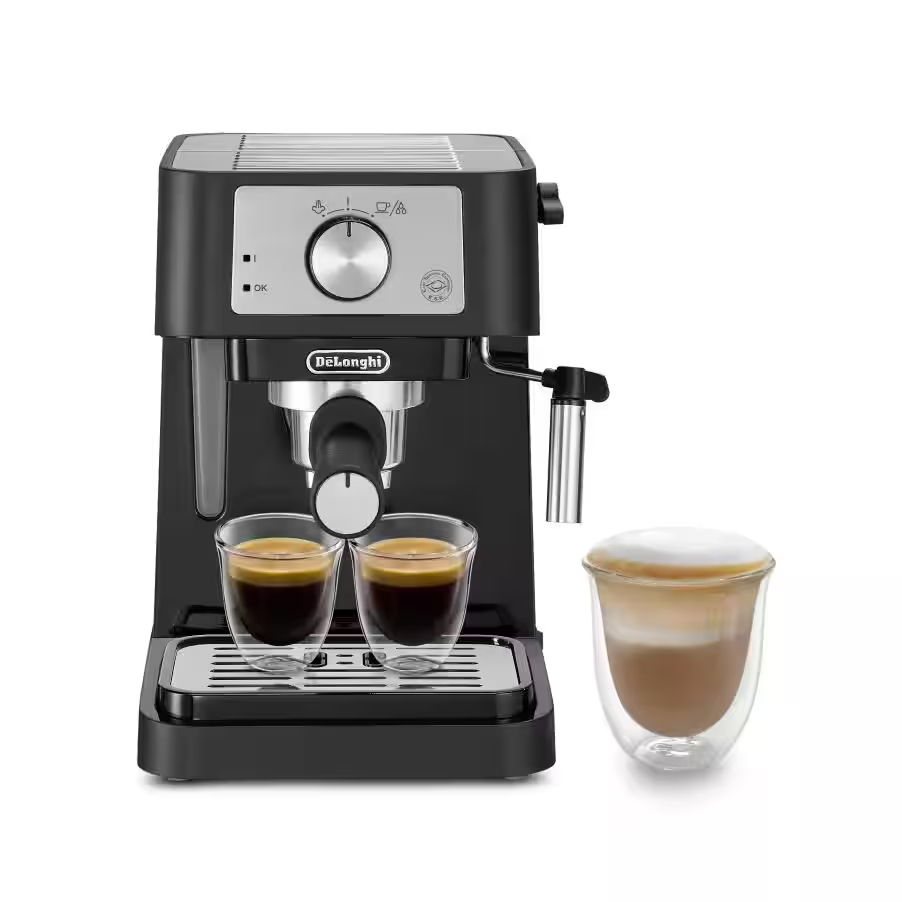 De Longhi Macchina da Caffè espresso in polvere o cialda pressione 15 bar EC 260.BK