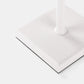 Luminart Lampada portatile a Led ricaricabile, accensione e regolazione luce touch, in alluminio bianco