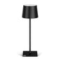 Luminart Lampada portatile a Led ricaricabile, accensione e regolazione luce touch, in alluminio nero