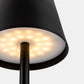 Luminart Lampada portatile a Led ricaricabile, accensione e regolazione luce touch, in alluminio nero