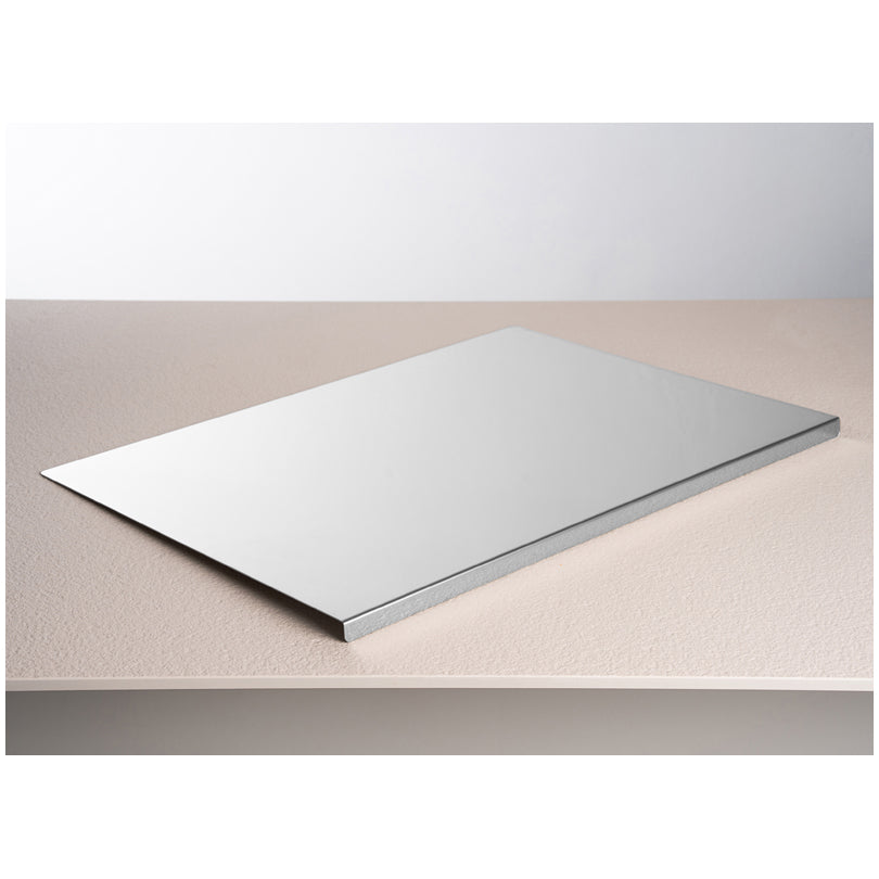 Calder spianatoia multiuso inox con bordo 48 × 70 cm 5260043