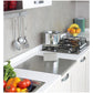 Calder spianatoia multiuso inox con bordo 48 × 70 cm 5260043