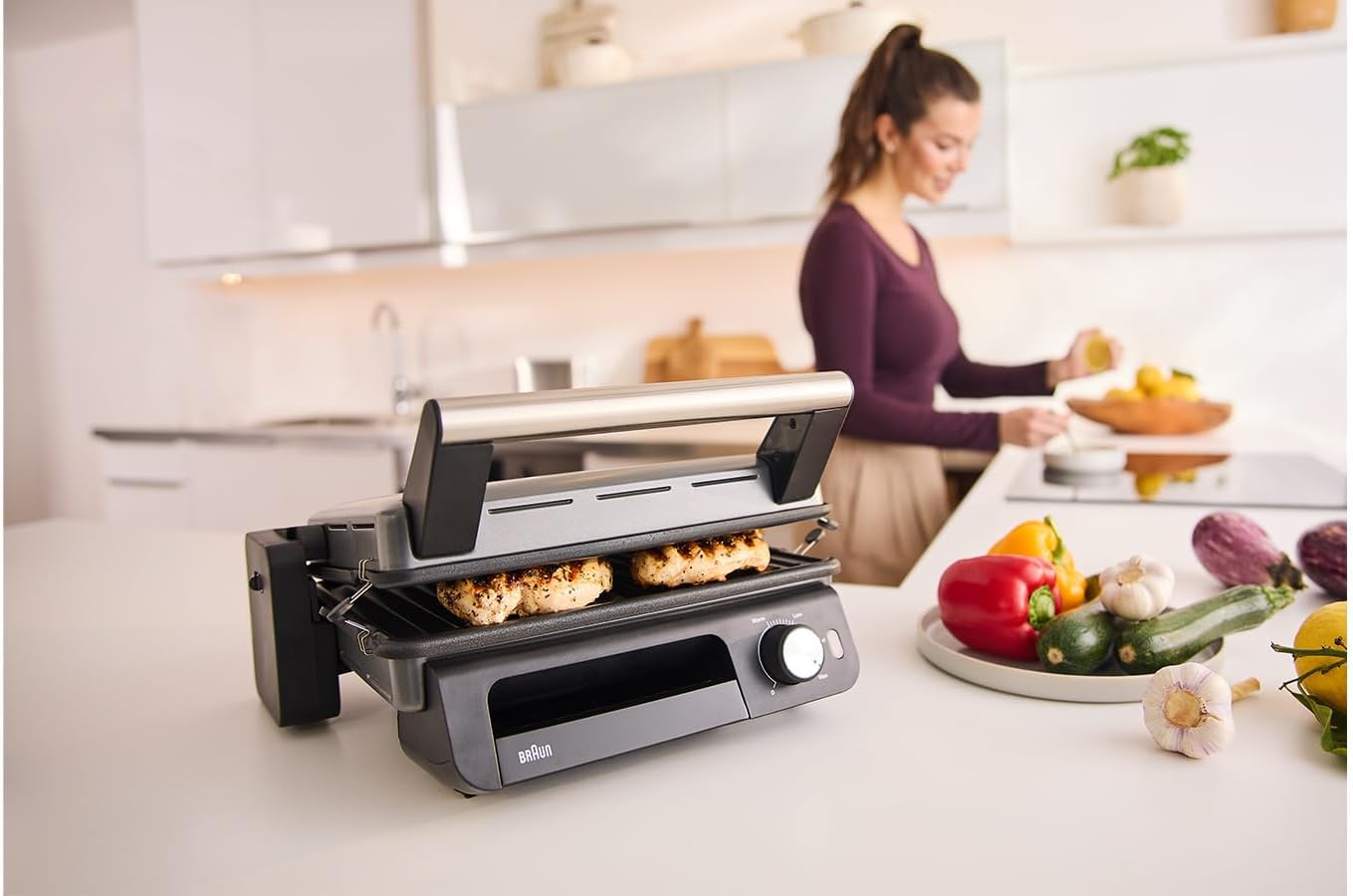 Griglia a contatto MultiGrill 5 CG 5033 Nero 0X17900014
