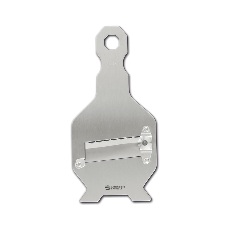 Sanelli Ambrogio affetta tartufi inox con lama ondulata A1701000