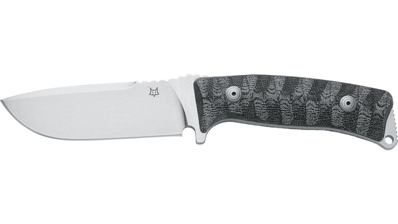 Fox Pro Hunter FX-131 MBSW – Coltello da Caccia Lama Fissa N690Co, Fodero Cuoio