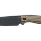 Fox Coltello TUR Lama Fissa Nera in Acciaio Inox N690Co impugnatura G10 multicolore FX-529TR