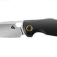 Black Fox PUFFY coltello chiudibile lama VG10 stonewashed manico G10 nero BF-786 G10B