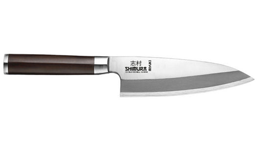 Shimura MIYUKI coltello Deba adatto per carne e pesce 7"/18 cm