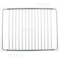 Griglia forno cromata regolabile da 37 a 58 x 31 cm