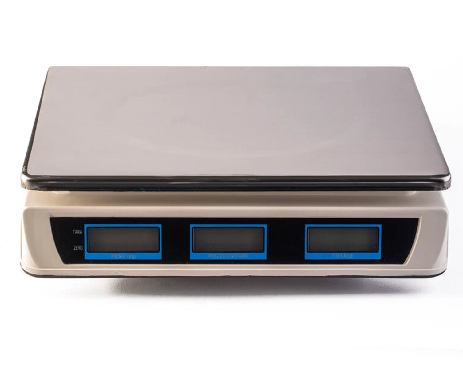 Bilancia digitale calcolo automatico prezzo divisione 0,05/40kg batteria ricaricabile incorporata con display dalla parte cliente