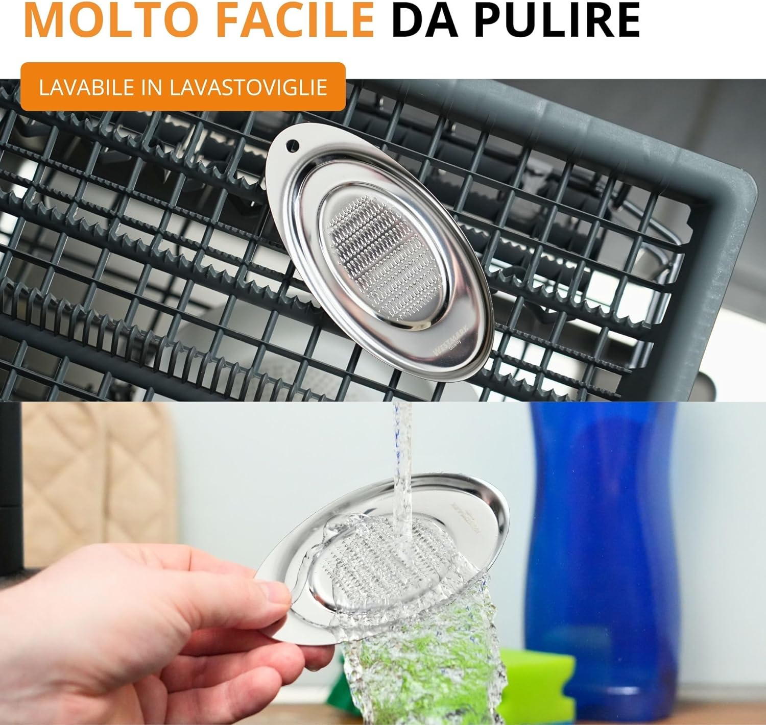 Grattugia zenzero acciaio inossidabile Westmark 04 06 47