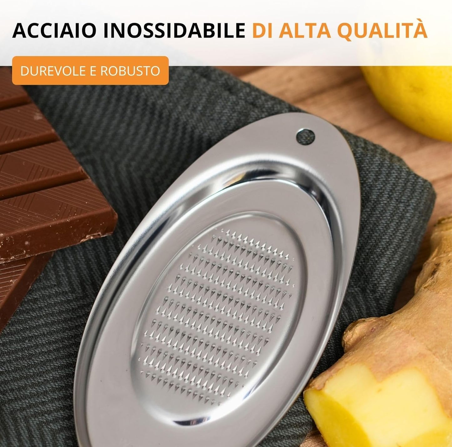 Grattugia zenzero acciaio inossidabile Westmark 04 06 47