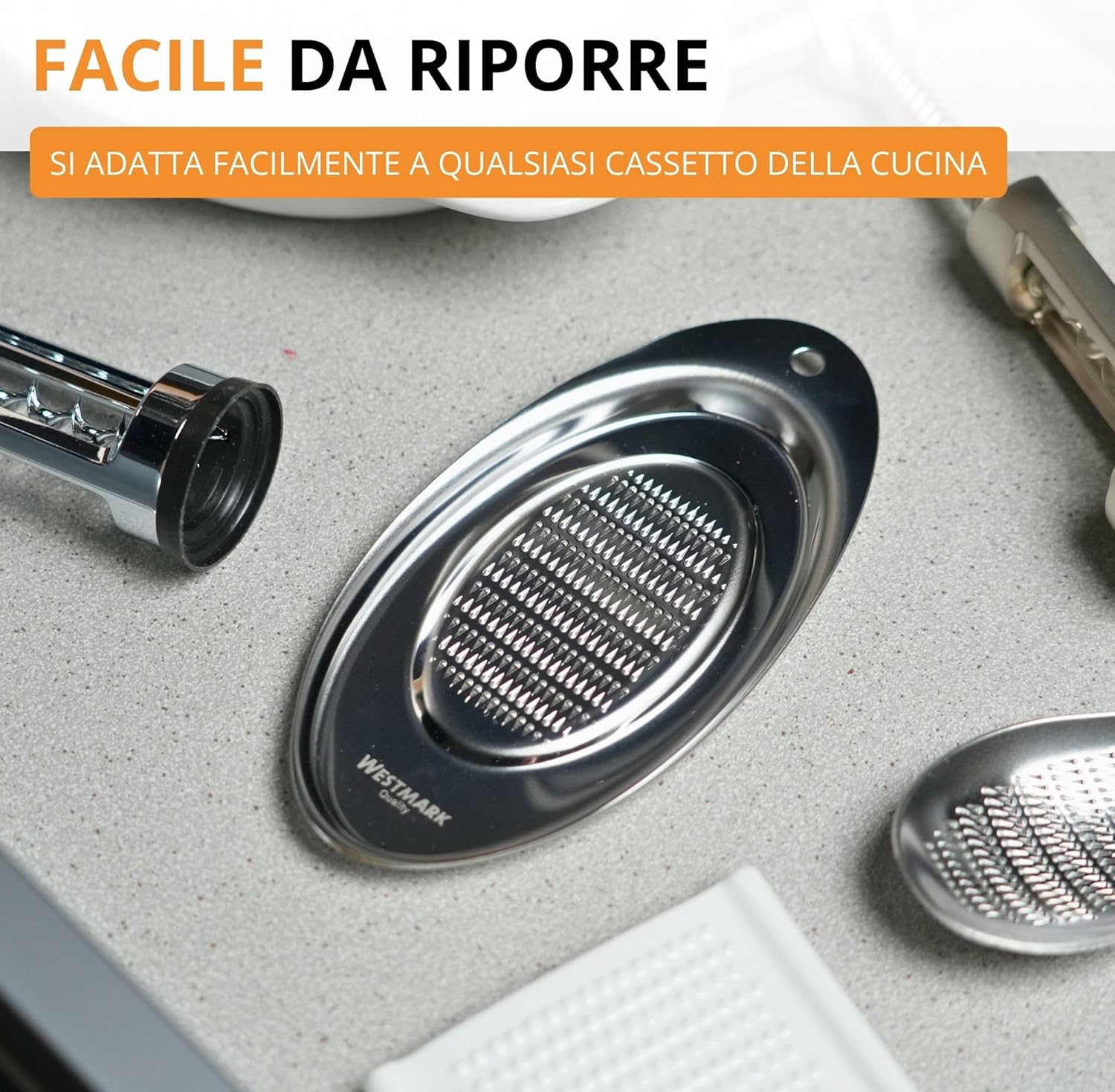 Grattugia zenzero acciaio inossidabile Westmark 04 06 47