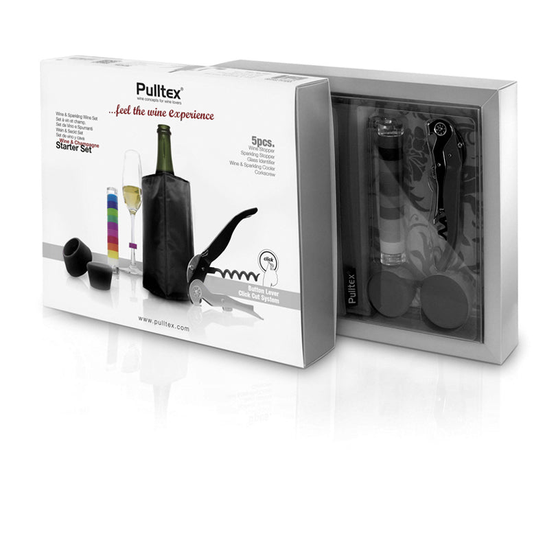 Pulltex set professionale per vino e spumante 5 pezzi 4630553