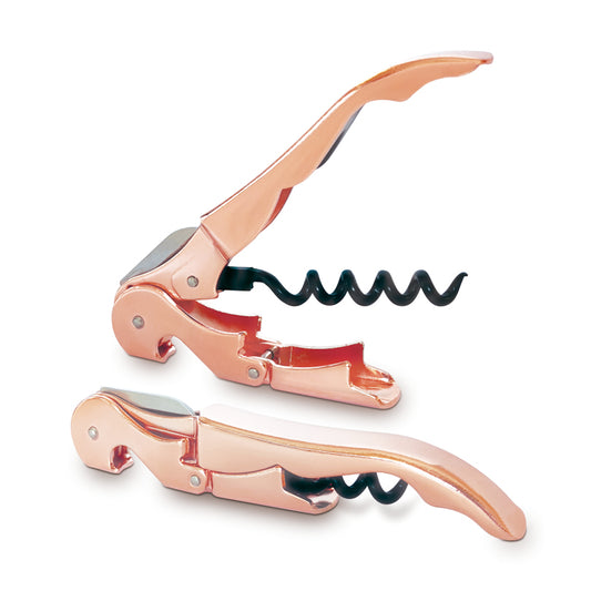 Pulltex Cavatappi "Pulltap's Basic Gold Rosè" cm 12 doppia leva tagliacapsule